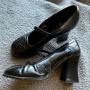 Morbid Threads Y2K chunky heel